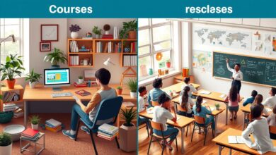 cursos online e educação presencial