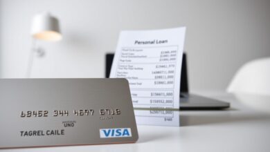 crédito comparativo cartão parcelado e empréstimo pessoal