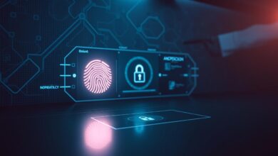Biometria proteção e segurança digital