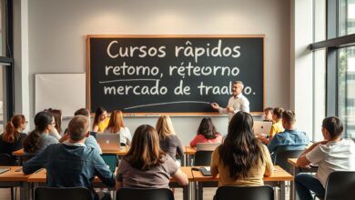 cursos rápidos retorno mercado de trabalho