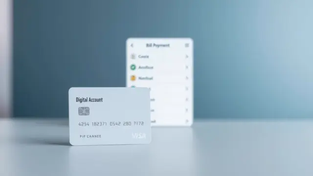 Conta digital para pagamento de boletos