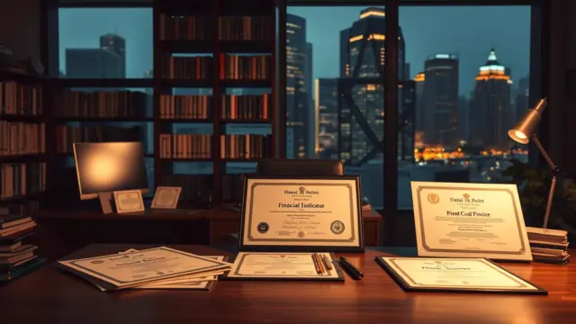 Certificações valorizadas no mercado financeiro