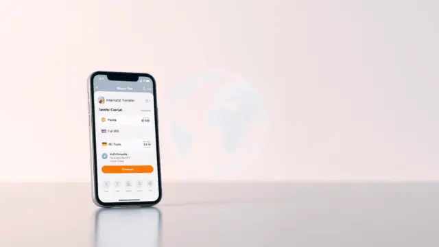 Use conta digital para envio internacional