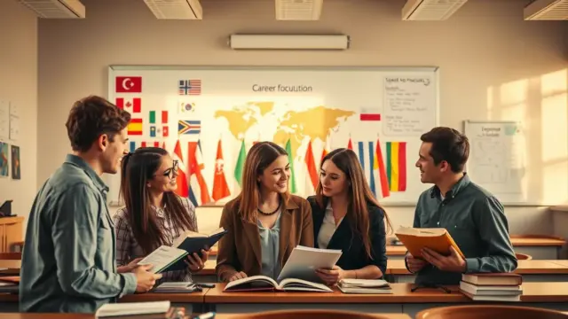 Cursos de idiomas aplicados à carreira